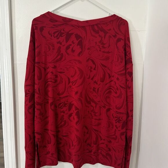 ATHLETA V NECK SHIRT SIZE M .OVER SIZE - Picture 4 of 10